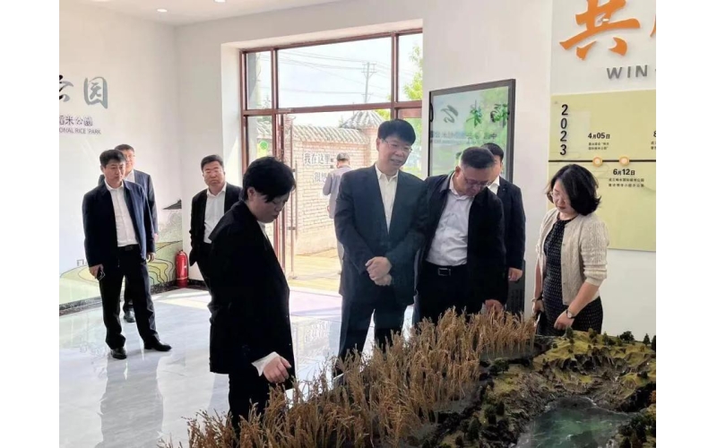 唐荣胜深入响水国际稻米公园开展调研